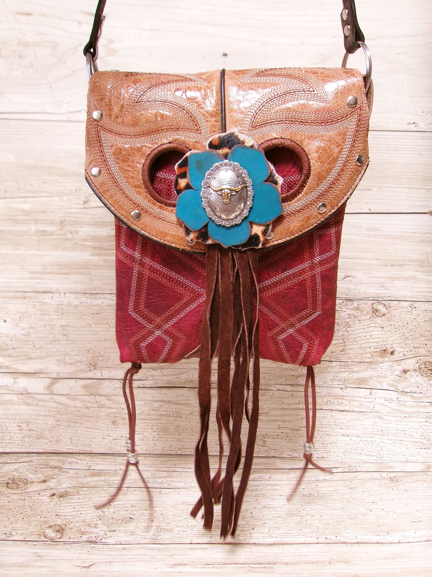 Small Cowboy Boot Purse TX05